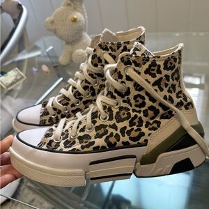 Converse Off-White High-Top Sneakers